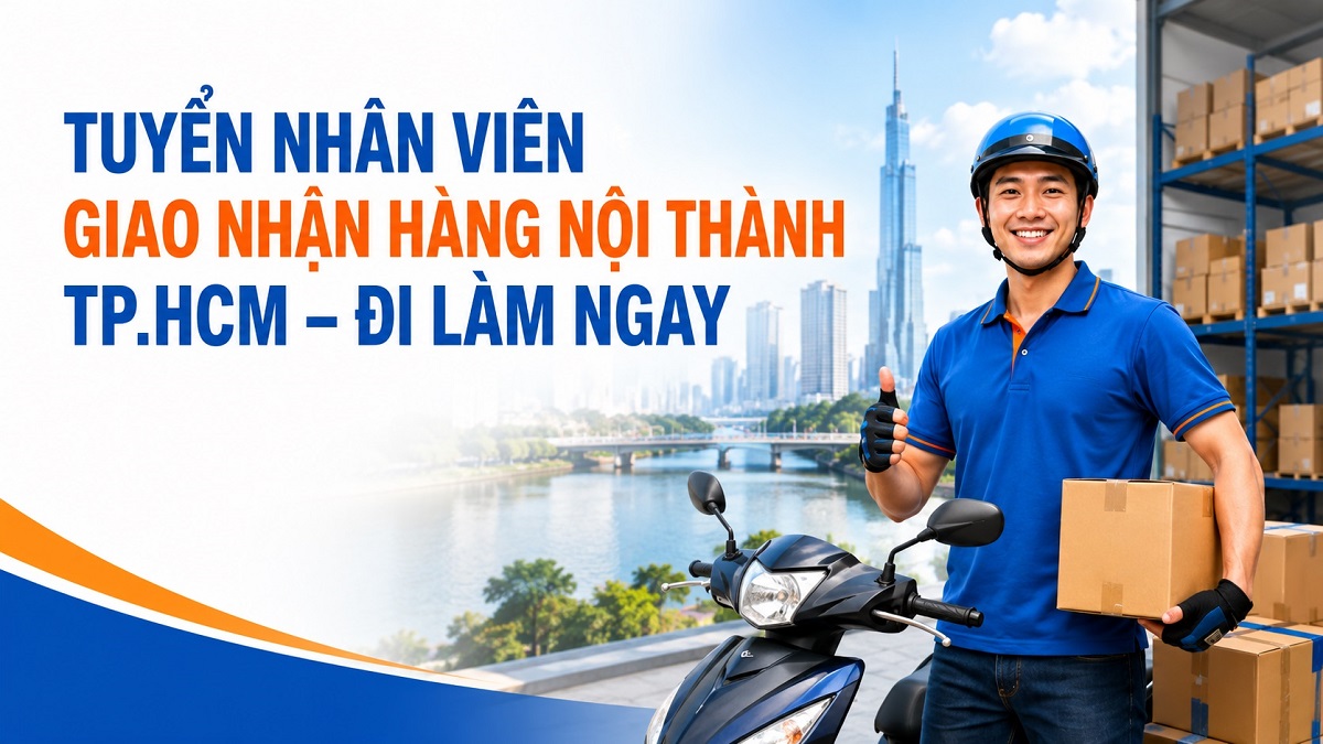 Tuyển nhân viên giao nhận